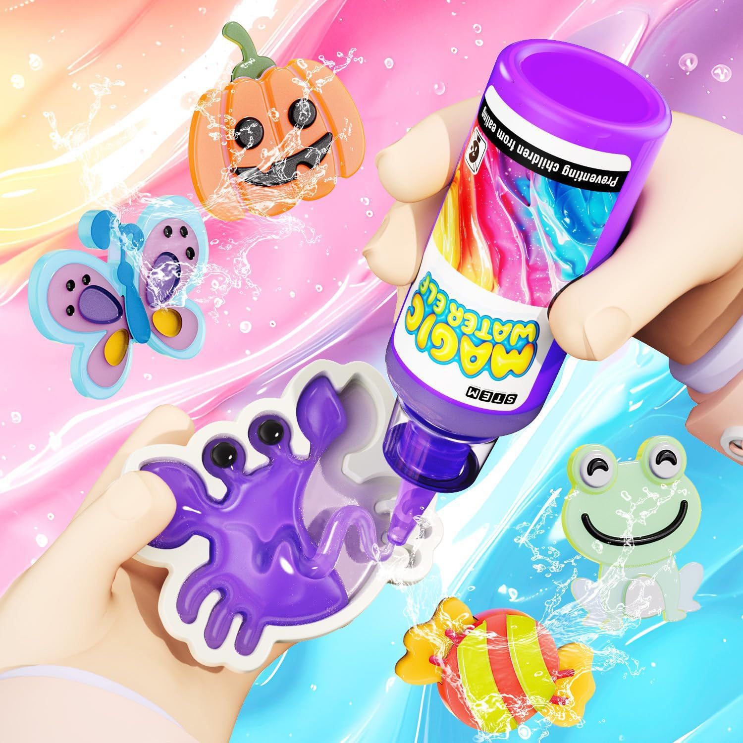 Magic Gel Water Beads Toy: 12- - Gardening Tools Toys บทวิจารณ์และราคา