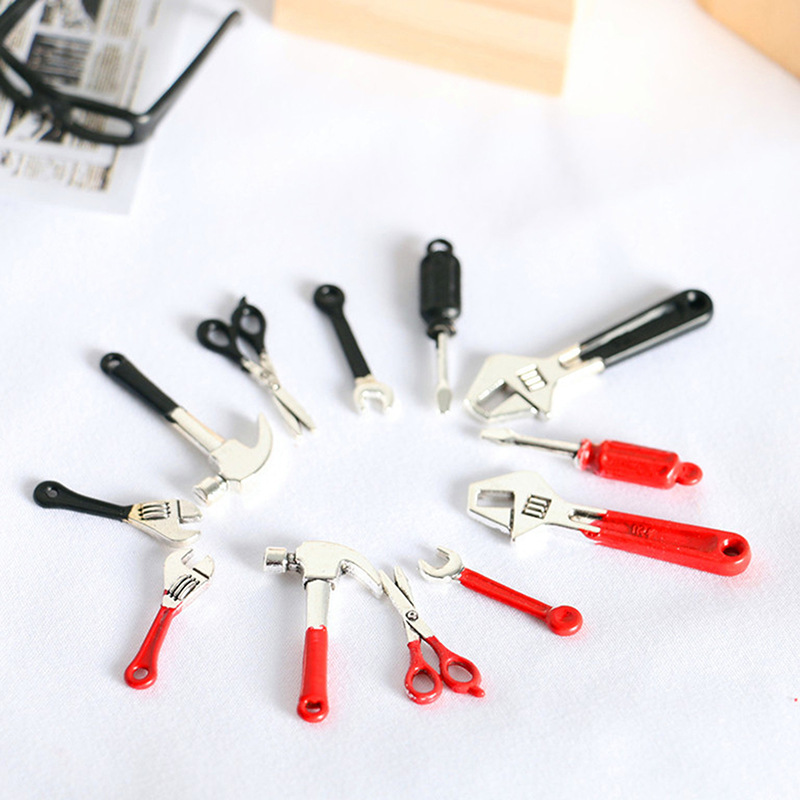 3/4/5/6Pcs Dollhouse Miniature - Gardening Tools Toys บทวิจารณ์และราคา