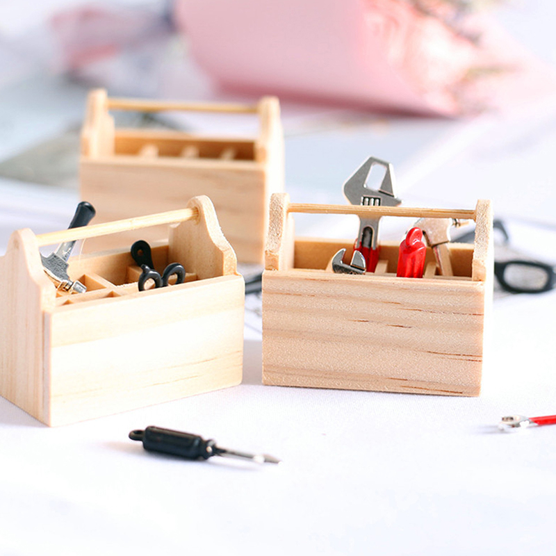 3/4/5/6Pcs Dollhouse Miniature - Gardening Tools Toys บทวิจารณ์และราคา