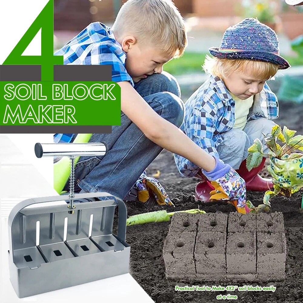 Handheld Seedling Soil Block M - Gardening Tools Used บทวิจารณ์และราคา