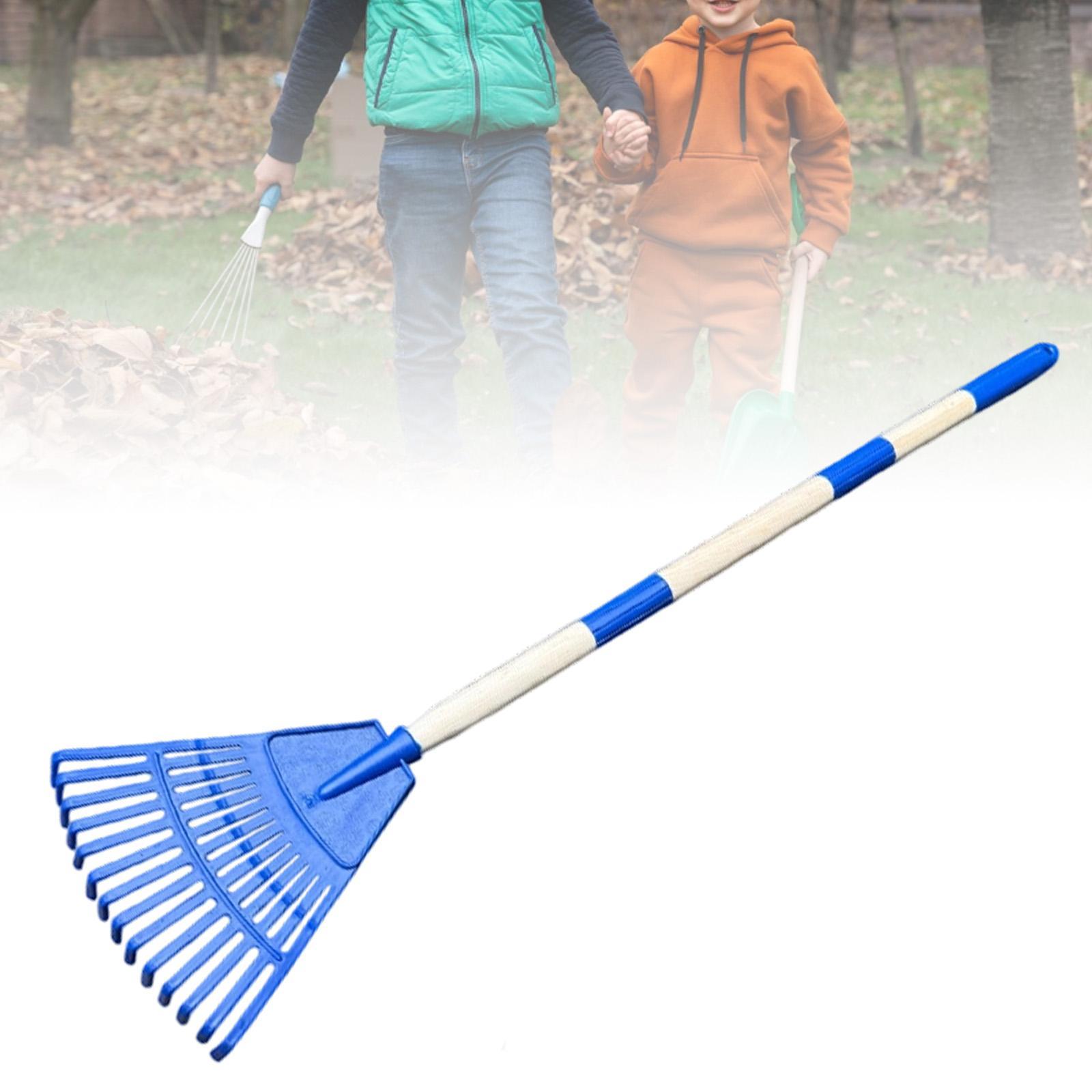 Small Leaf Rake 3 Sections Ste - Gardening Tools For 10 Year Olds บทวิจารณ์และราคา