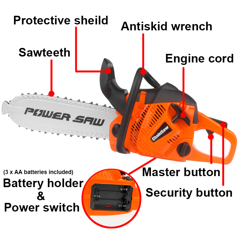 Toy Chainsaw Kids Toy Tools fo - Gardening Tools For 10 Year Olds บทวิจารณ์และราคา