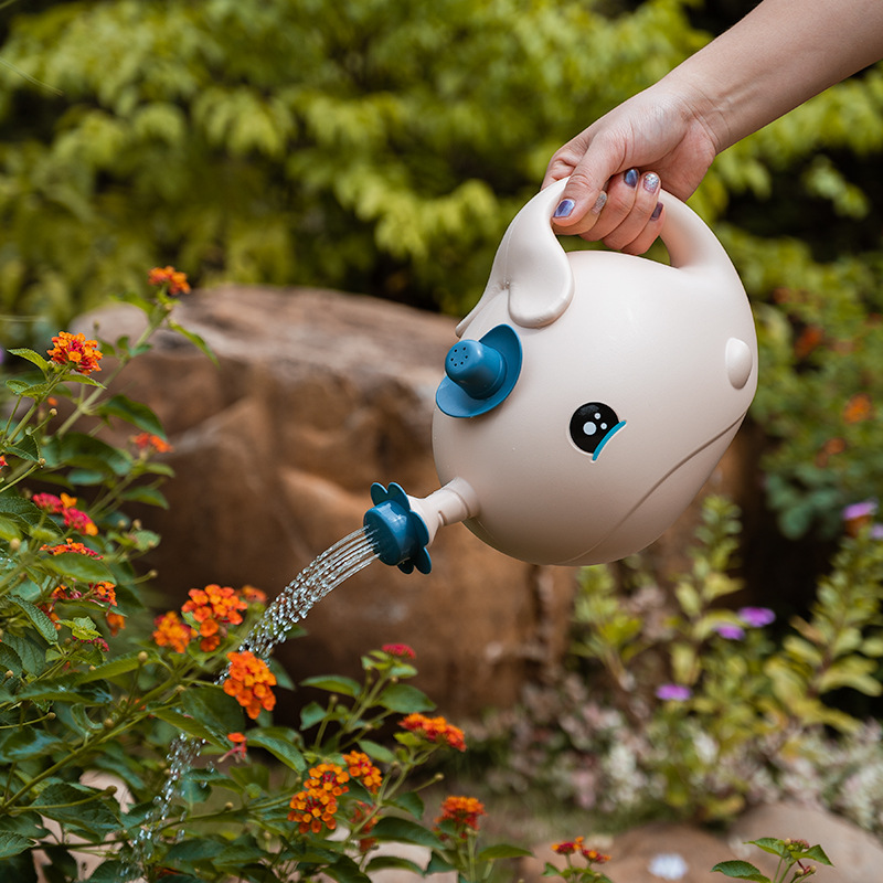 Cute Kids Cartoon Watering Can - Gardening Tools Cartoon บทวิจารณ์และราคา