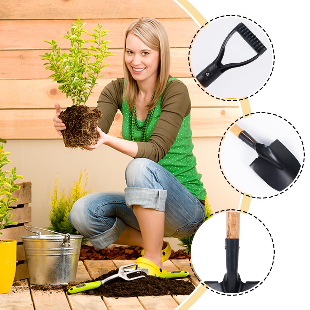 36cm Garden Shovel WIth Wooden - Gardening Tools For 10 Year Olds บทวิจารณ์และราคา