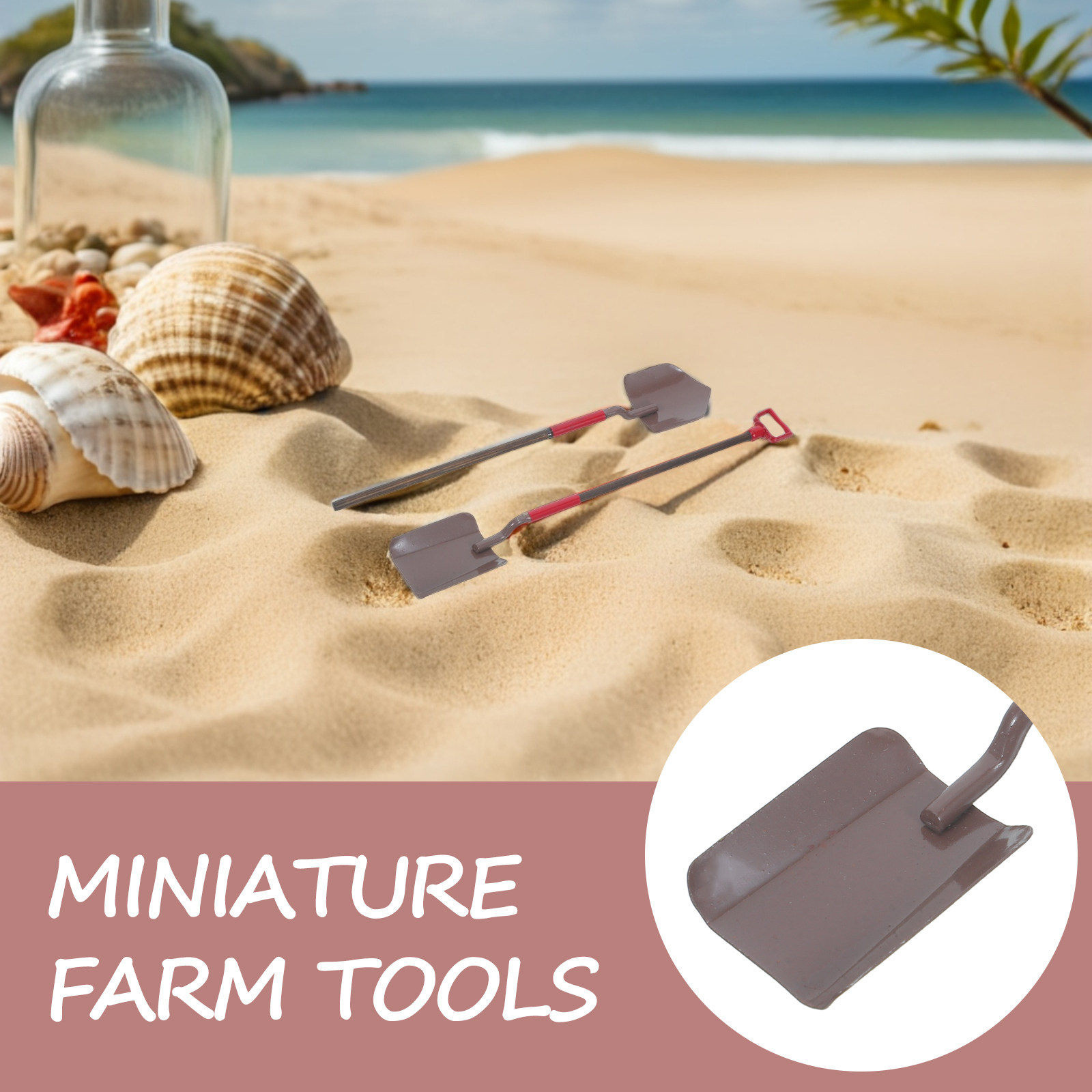 3Pcs Miniature Gardening Tools - Gardening Tools And Accessories บทวิจารณ์และราคา
