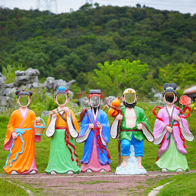 Eight Immortals Crossing the S - Gardening Tools Photo บทวิจารณ์และราคา