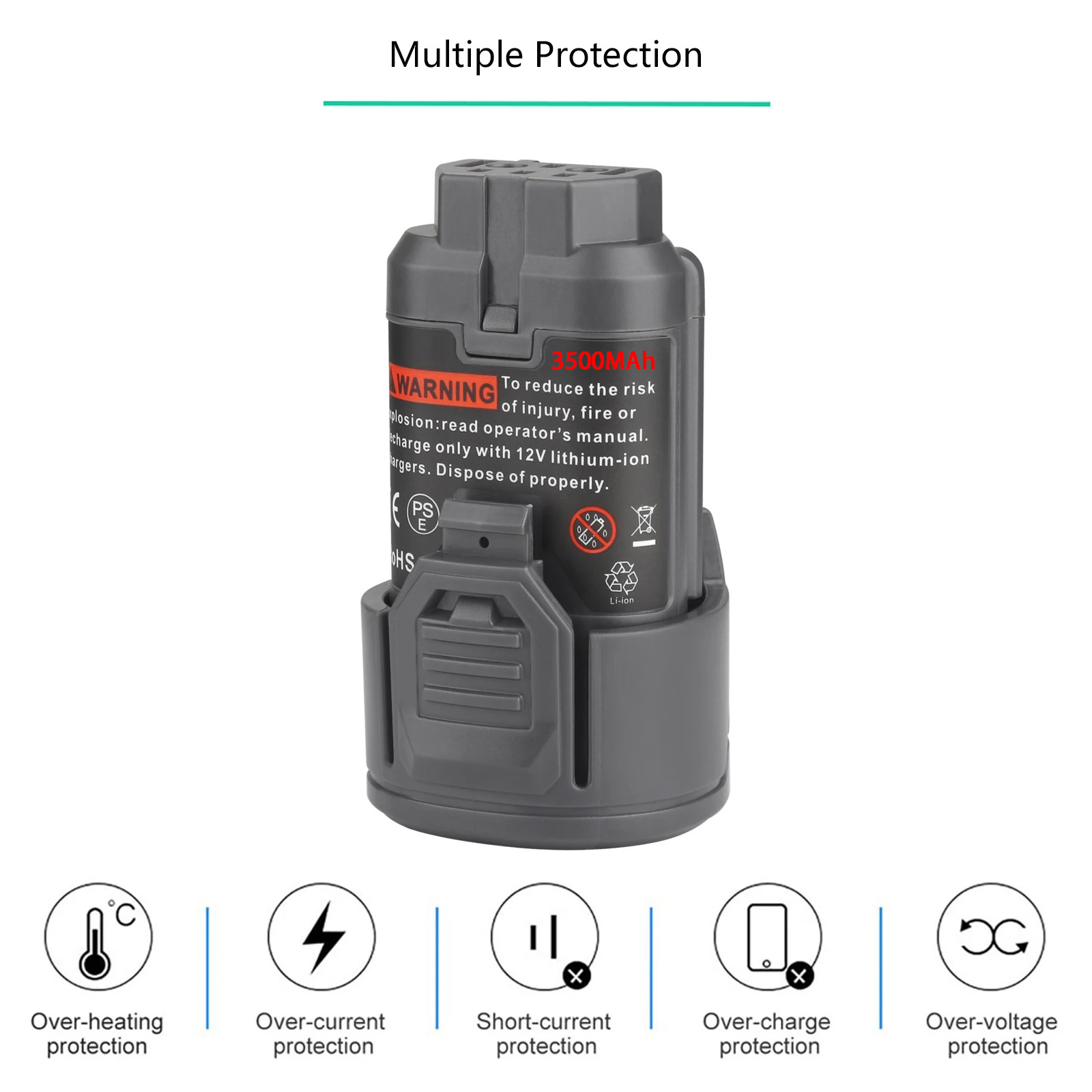 for AEG 12V battery 3.5Ah lith - Gardening Tools Used บทวิจารณ์และราคา