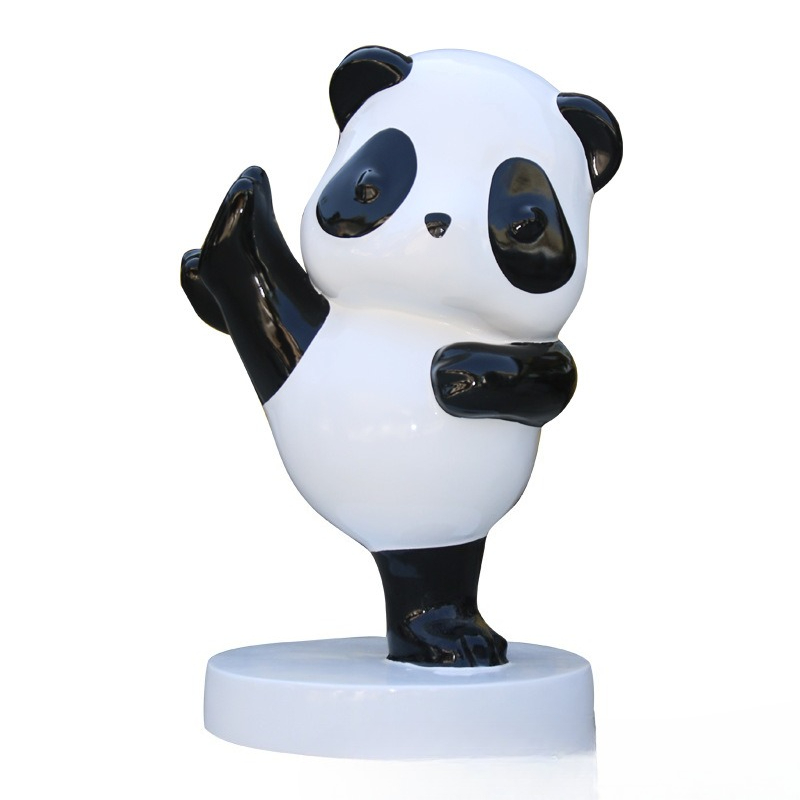 Simulation panda sculpture orn - Gardening Tools Cartoon บทวิจารณ์และราคา