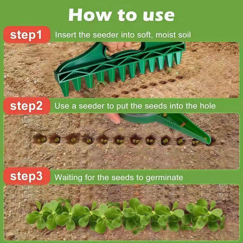 Quick Seeding Puncher, Soil Ho - Gardening Tools Must Haves บทวิจารณ์และราคา