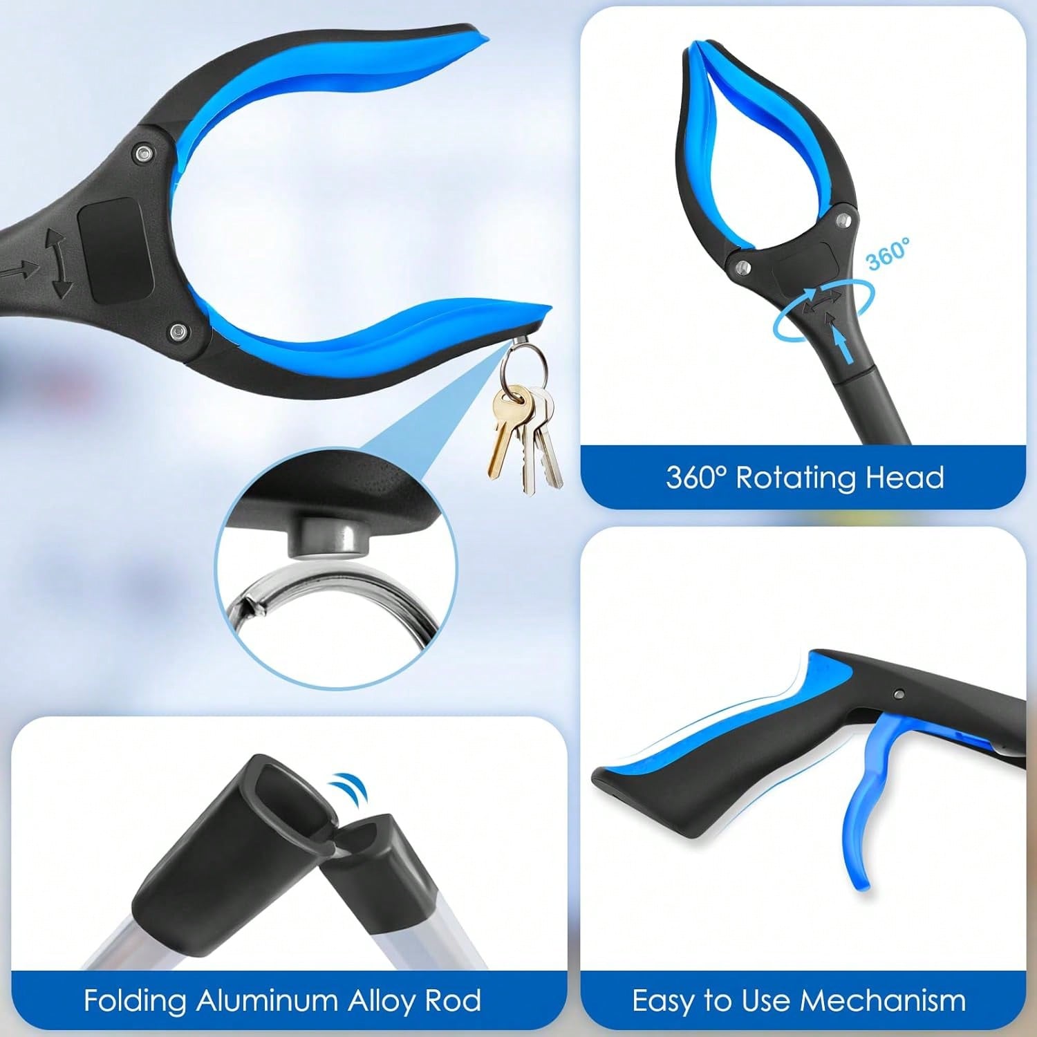 Foldable Grabber Reacher Tool  - Gardening Tools Must Haves บทวิจารณ์และราคา