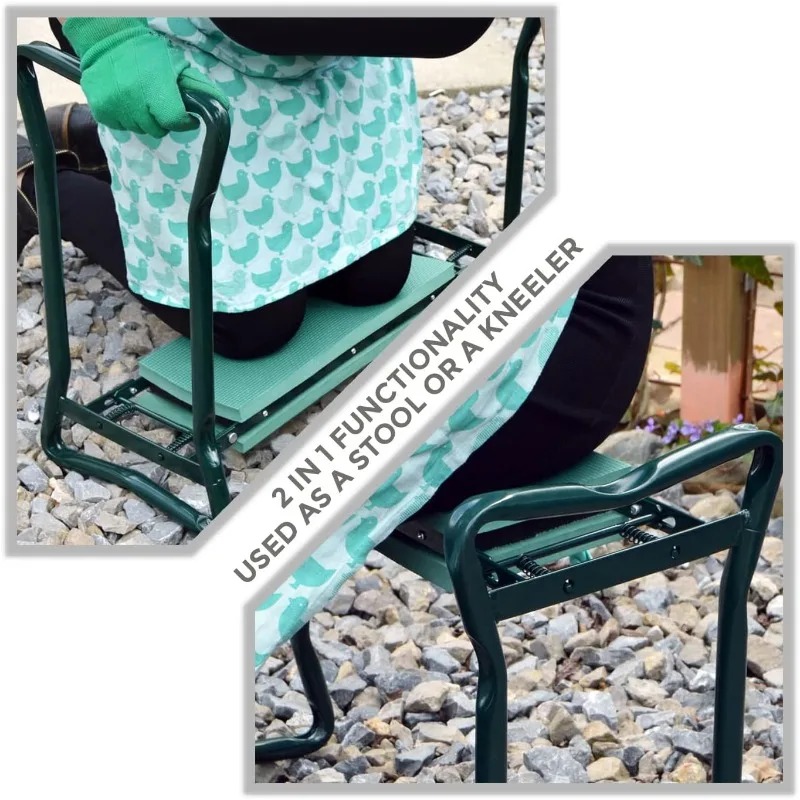Hot Sale 2-in-1 Folding Garden - Gardening Tools Kit For Sale บทวิจารณ์และราคา