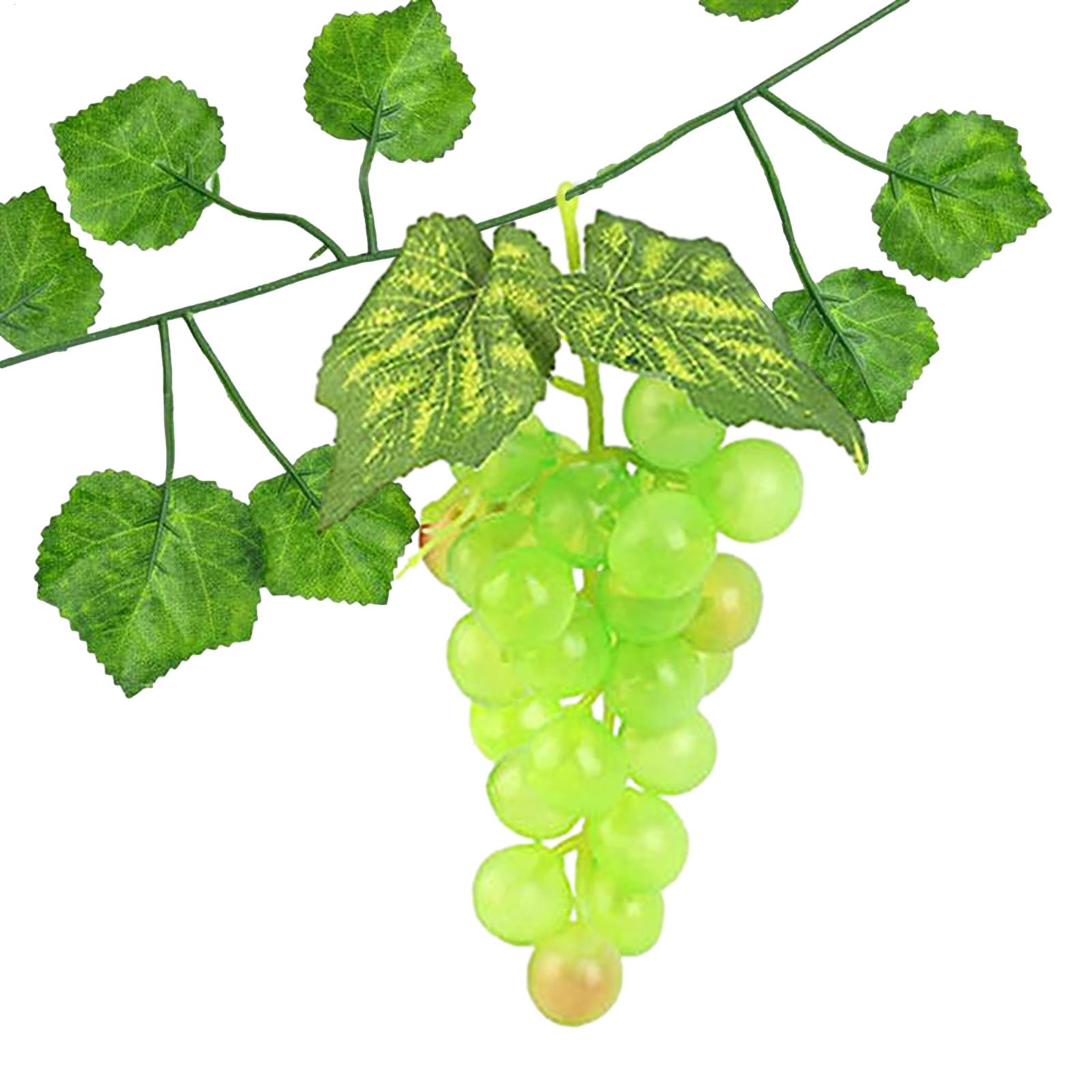 Fake Grapes Bunches Ornament 1 - Gardening Tools Photo บทวิจารณ์และราคา