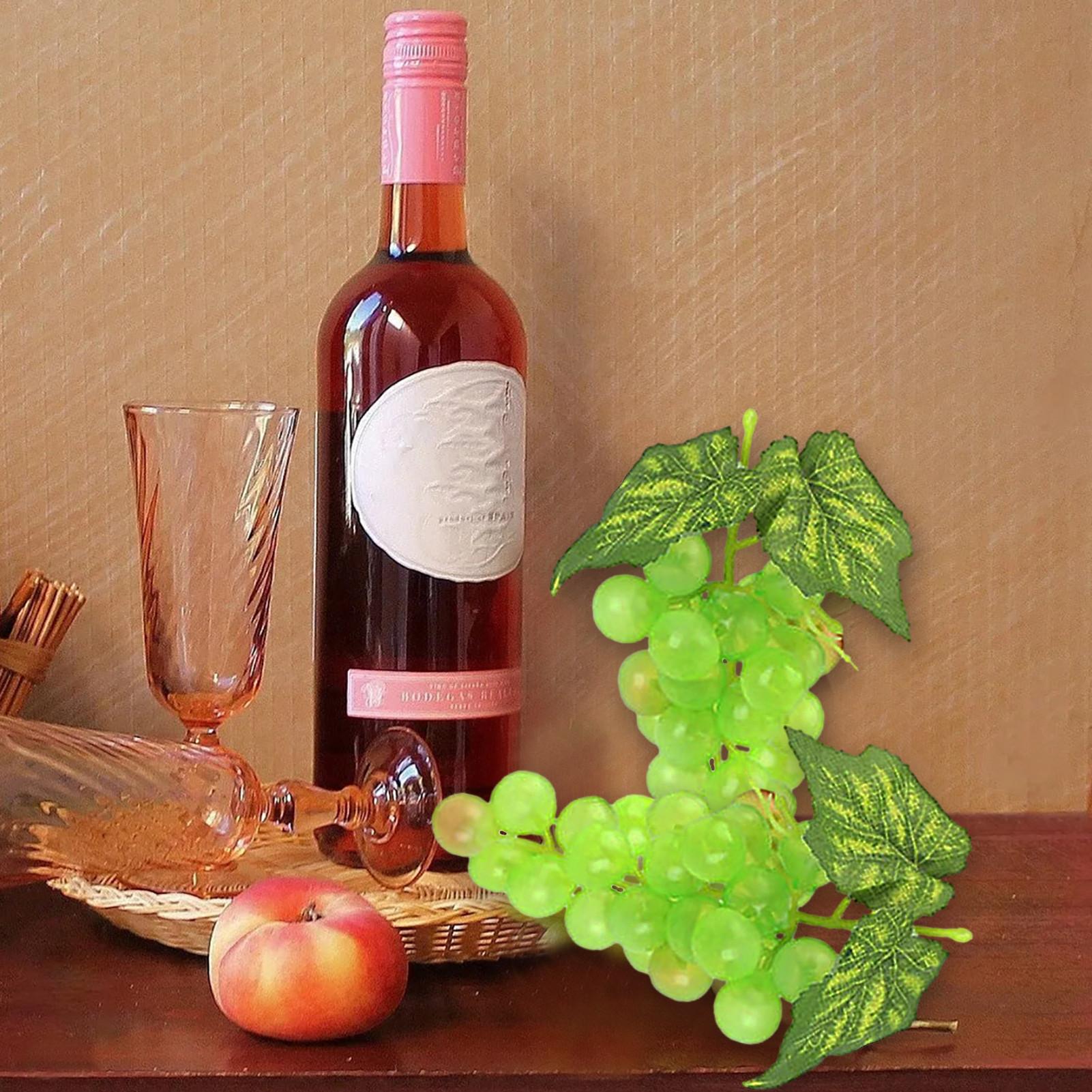 Fake Grapes Bunches Ornament 1 - Gardening Tools Photo บทวิจารณ์และราคา