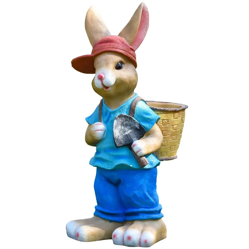 Cartoon rabbit flower pot tank - Gardening Tools Cartoon บทวิจารณ์และราคา