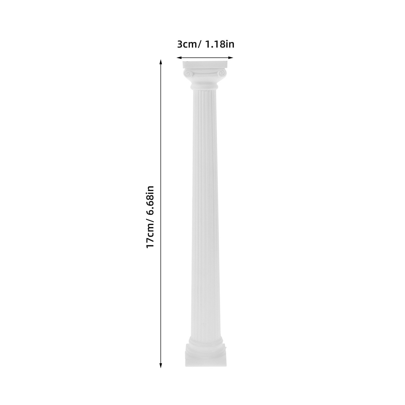6Pcs Roman Pillars Mini Column - Gardening Tools Photo บทวิจารณ์และราคา
