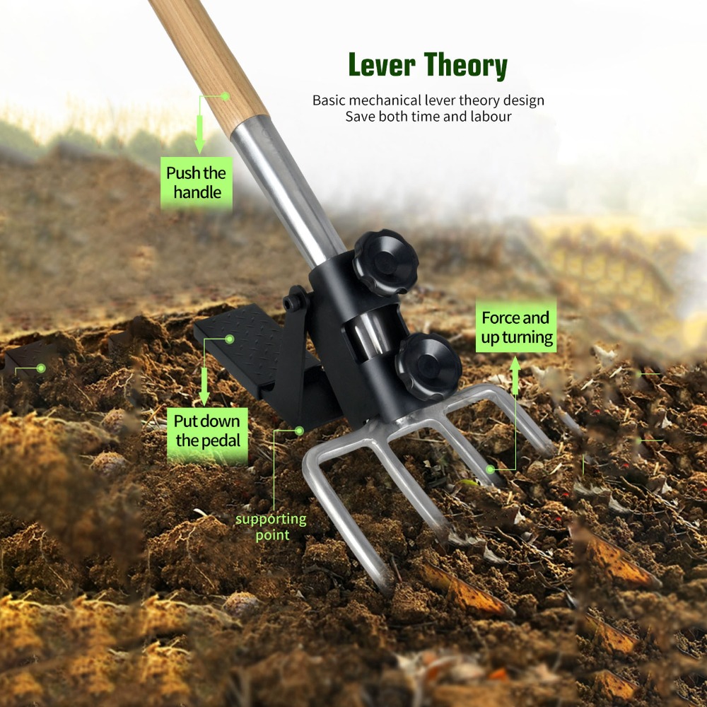 Lever Principle Design Digging - Spade Digging Fork บทวิจารณ์และราคา