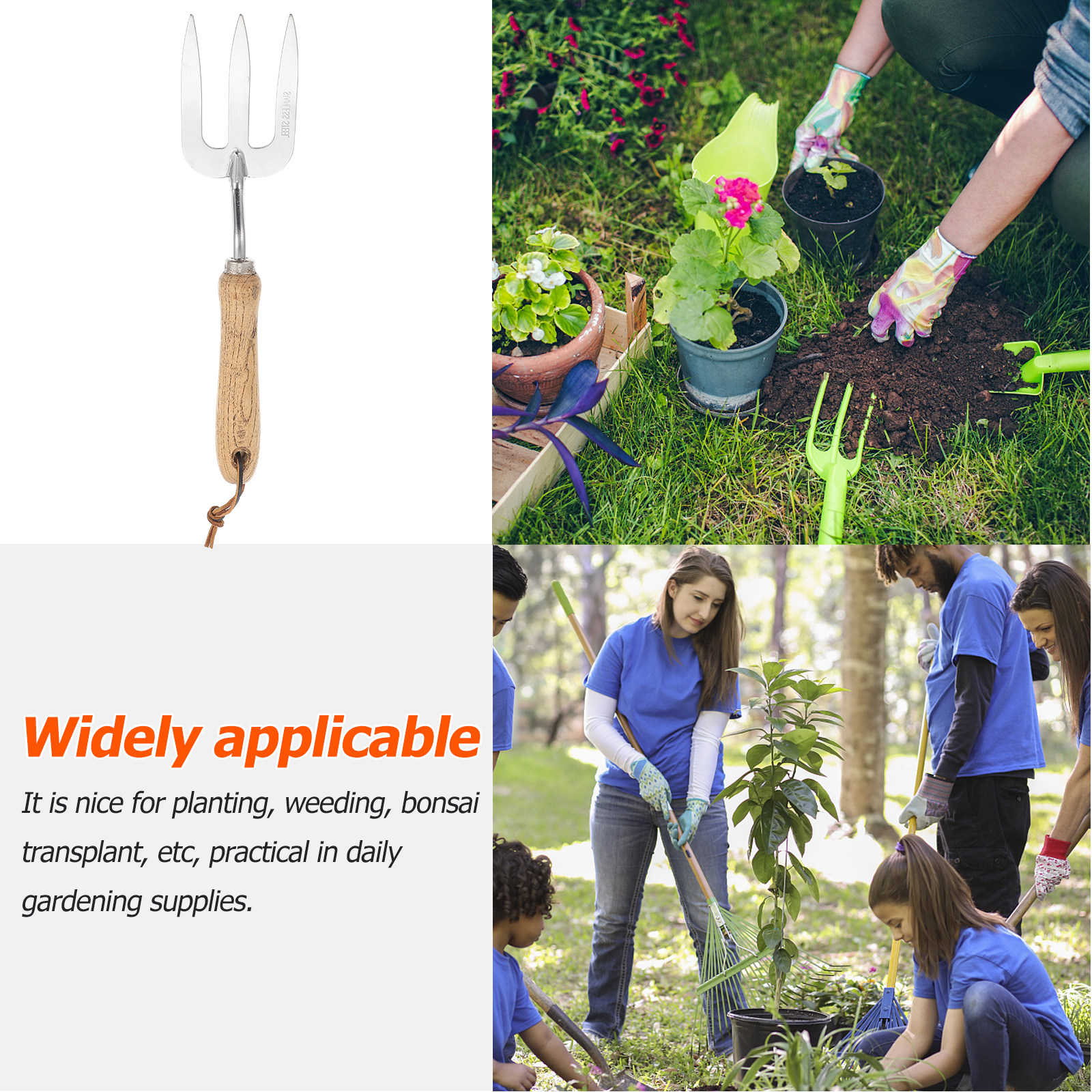 Gardening Shovel Stainless Ste - Spade Digging Fork บทวิจารณ์และราคา