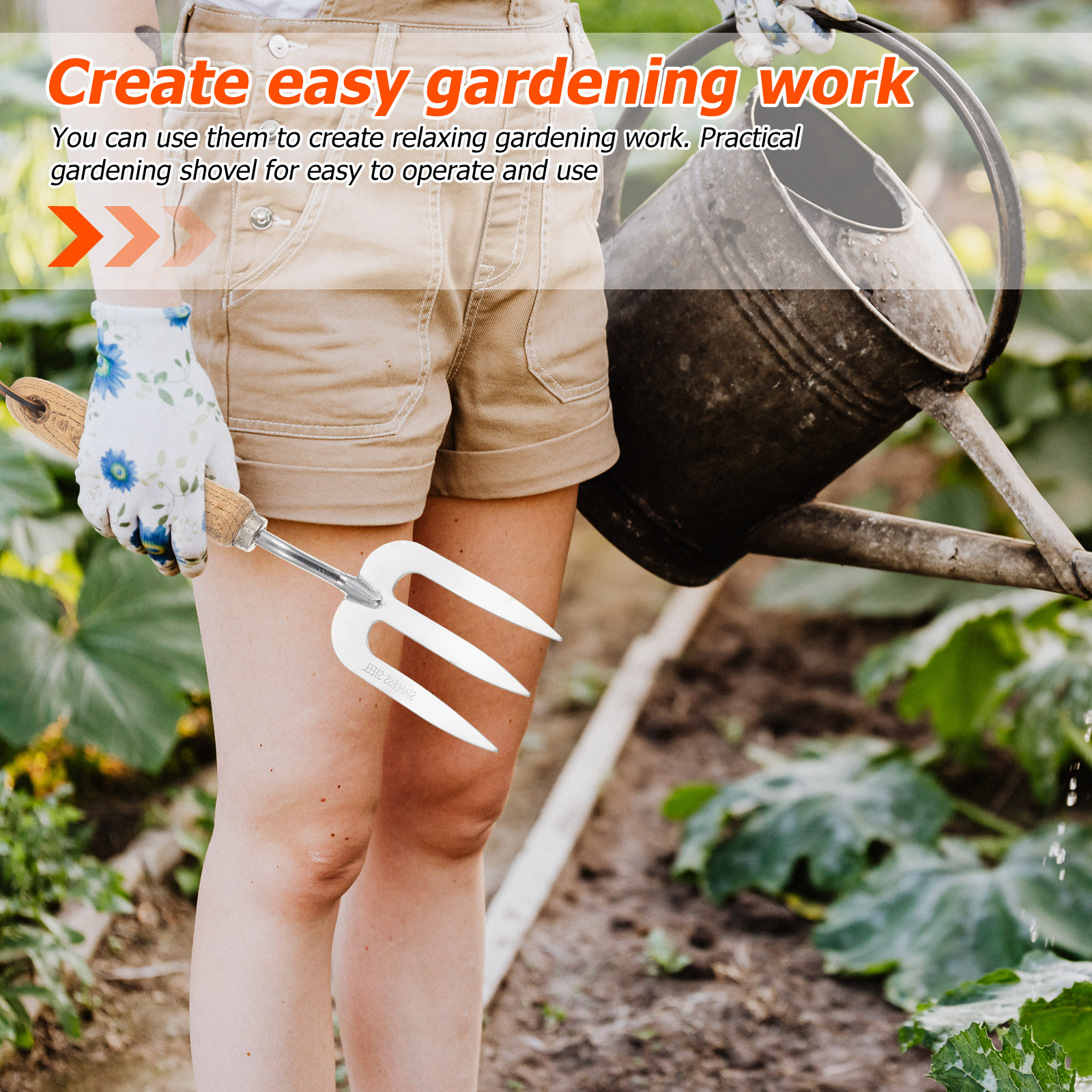 Gardening Shovel Stainless Ste - Spade Digging Fork บทวิจารณ์และราคา