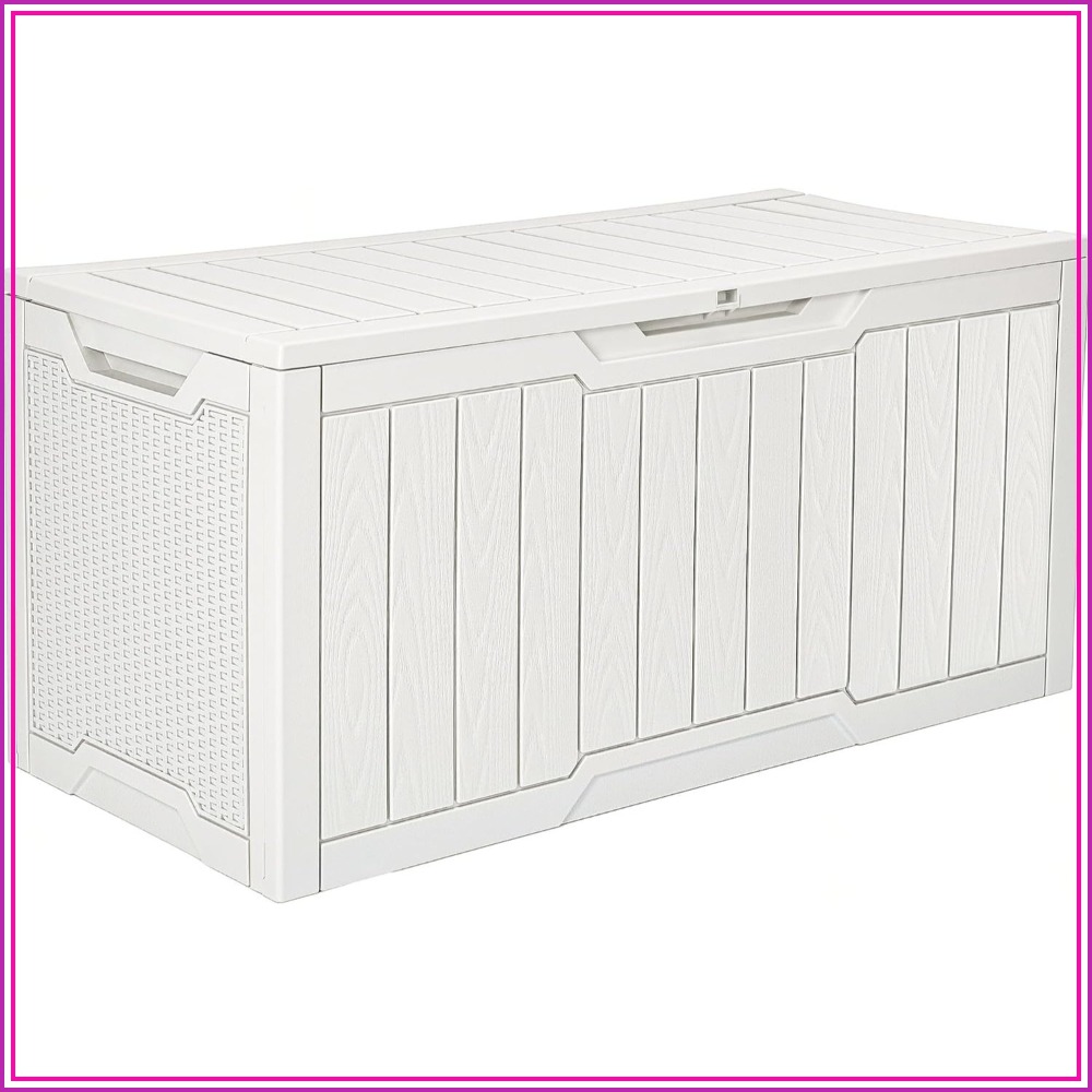 100 Gallon Outdoor Deck Box, W - Gardening Tools Images บทวิจารณ์และราคา