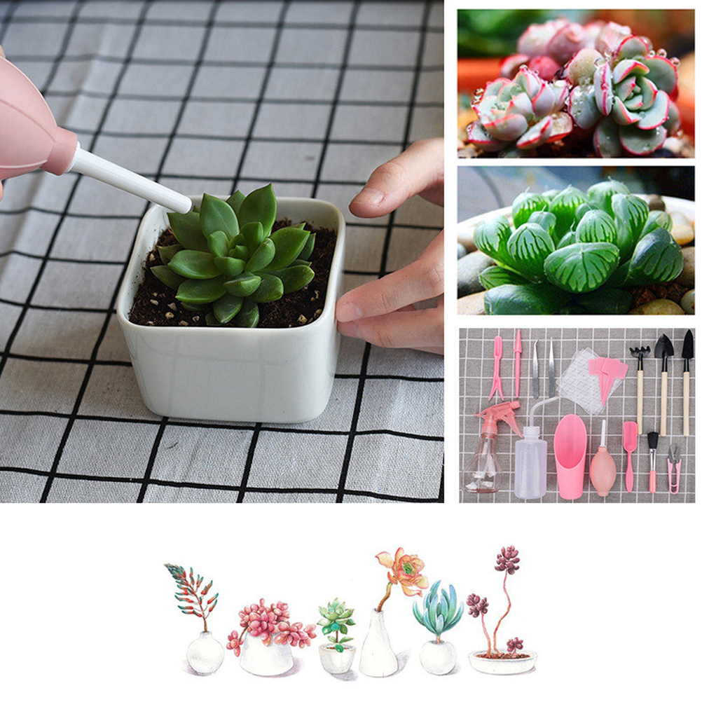 # Hot Sales 16 Piece Mini Pink - Gardening Tools Kit For Sale บทวิจารณ์และราคา